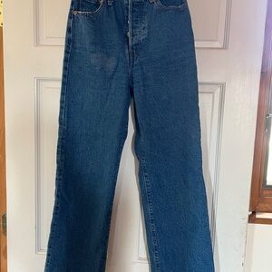 Levi's Women's ribcage straight ankle jeans size 26